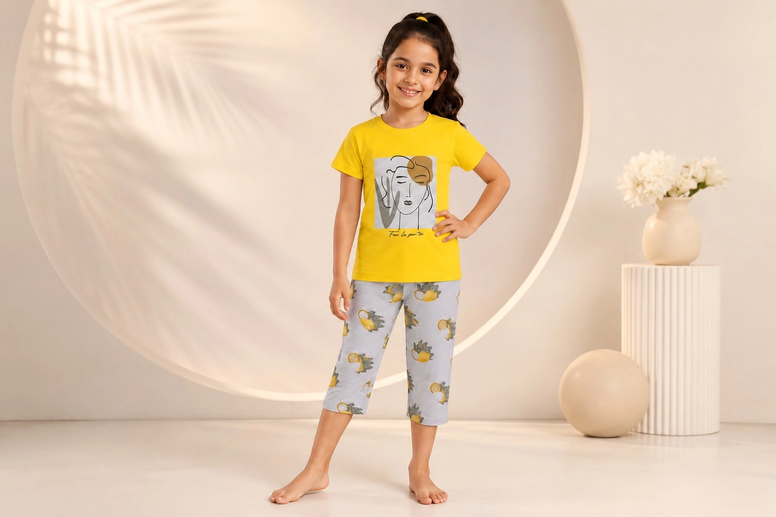 T-Shirt To Cafri Set