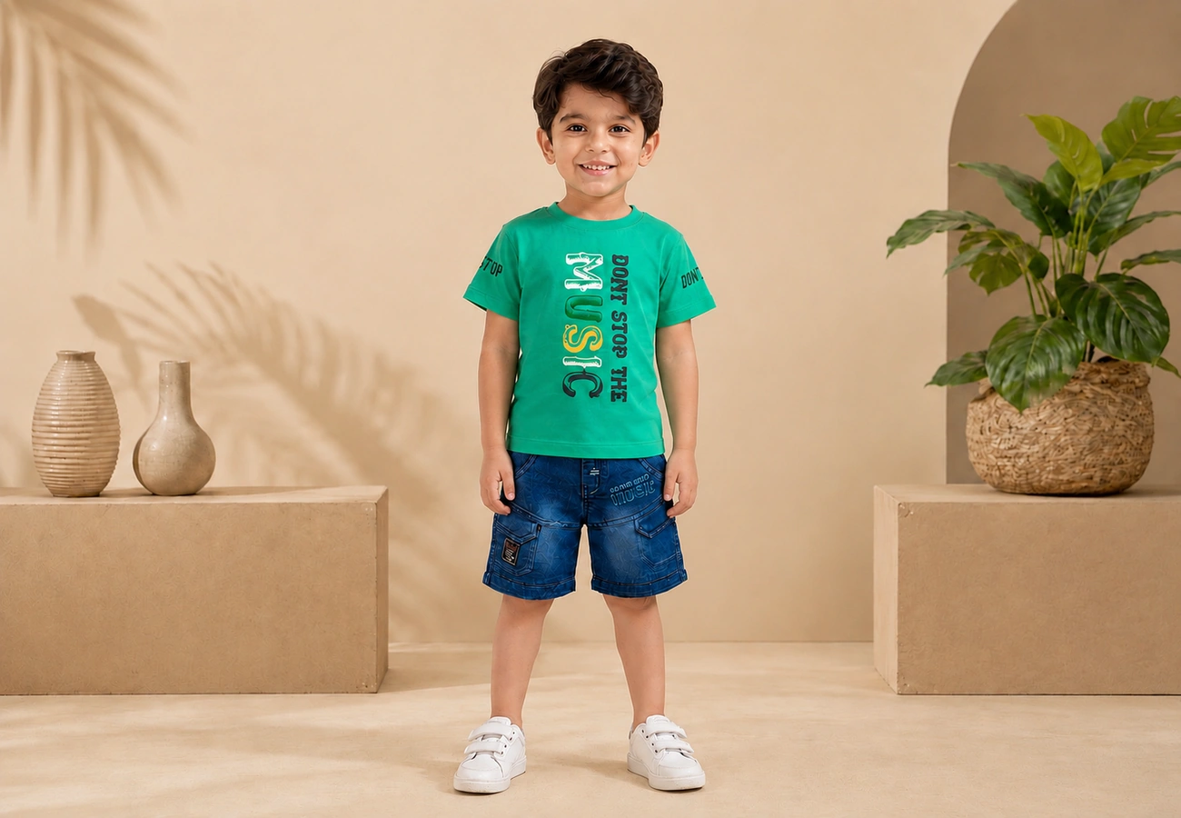 Cotton To Jeans Set